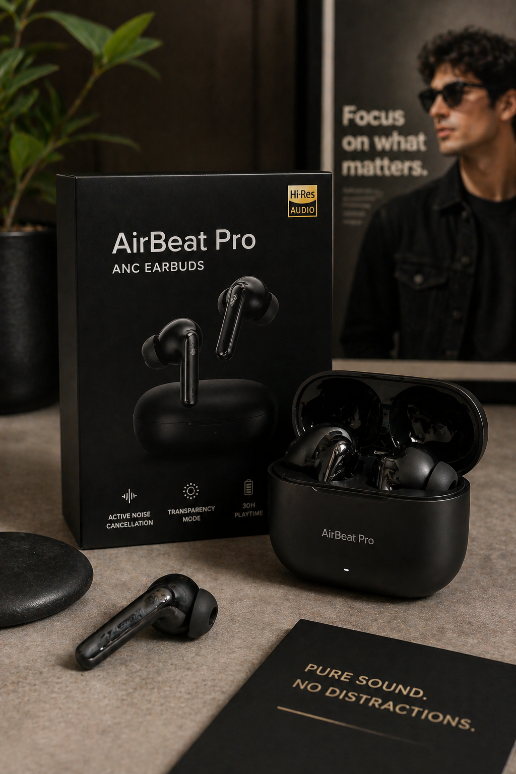AirBeat Pro ANC Earbuds